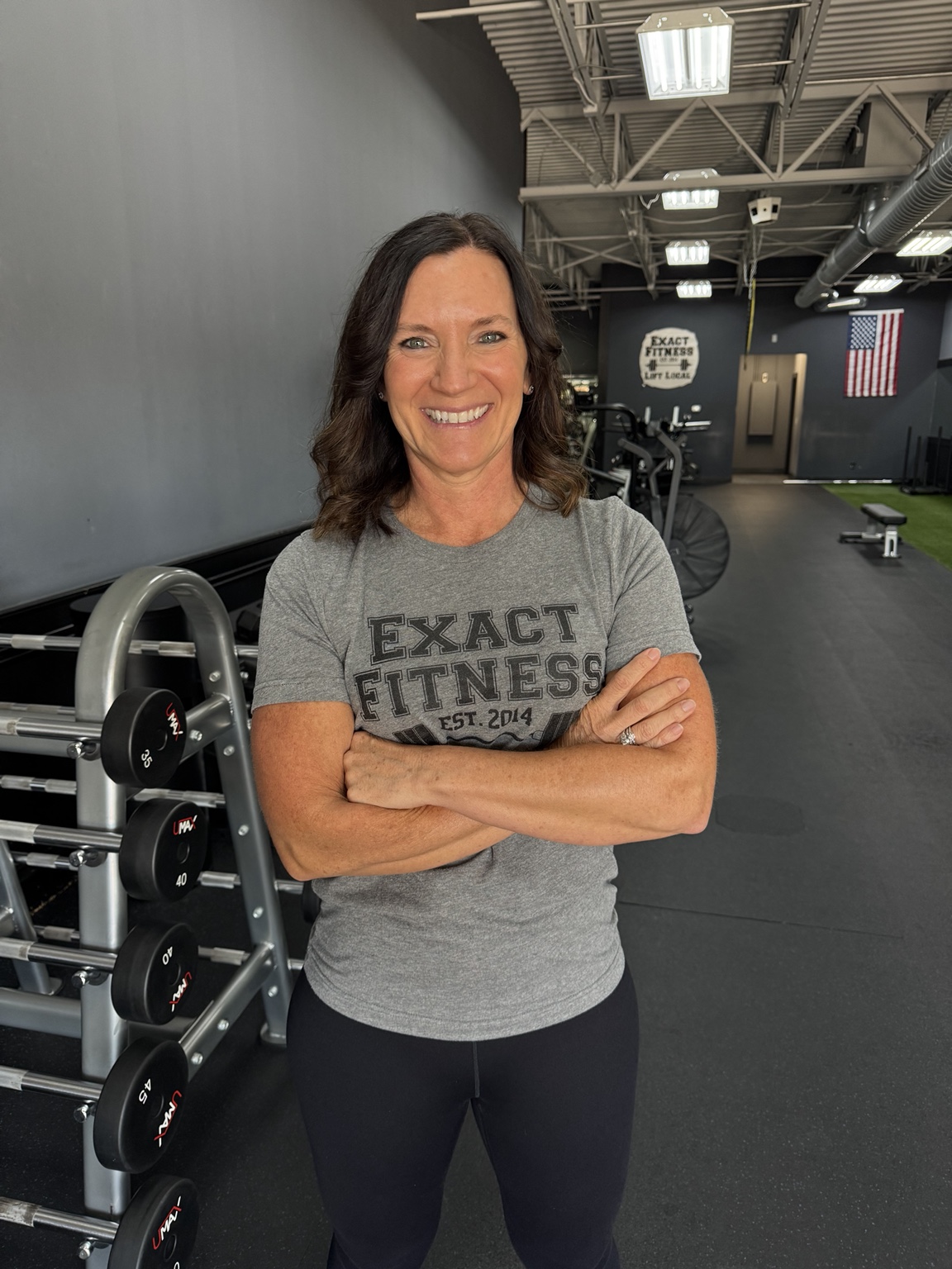 Megan, personal trainer at Exact Fitness