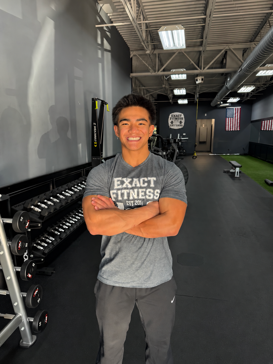 Mico, personal trainer at Exact Fitness