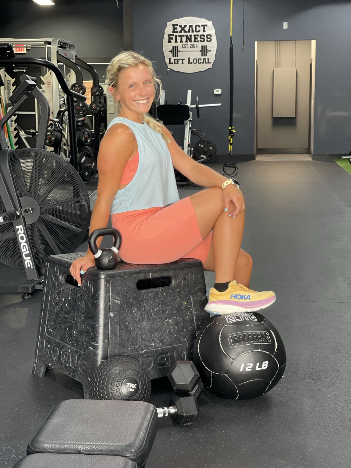 Savannah, personal trainer at Exact Fitness